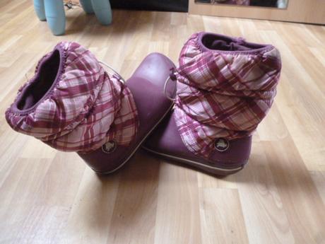 Zimní boty crocs vel. 39-40 w9, crocs,39