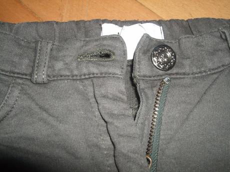 Bavlněné skinny kalhoty zn. b.p.c., bonprix,110