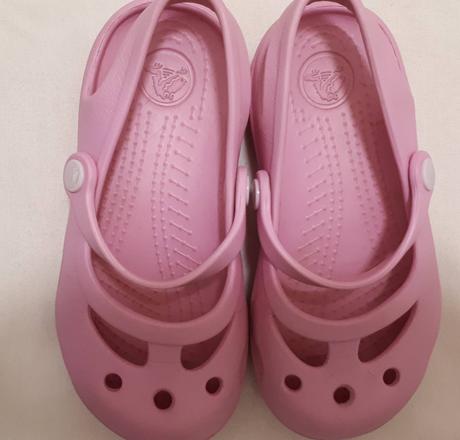 Crocs c9 - dětské gumové balerínky, sandálky, crocs,27