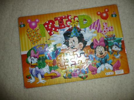 Puzzle minnie mickey 48 dílků, 