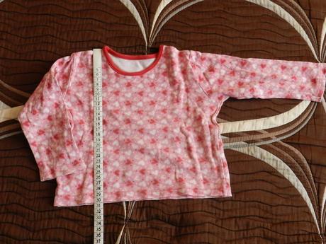 Triko dlouhý rukáv srdíčka, george,86