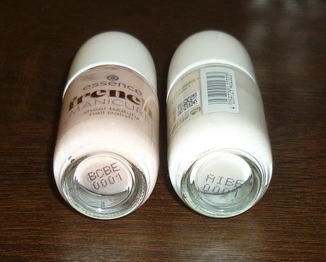 Francouzská manikúra - 2 laky essence, 