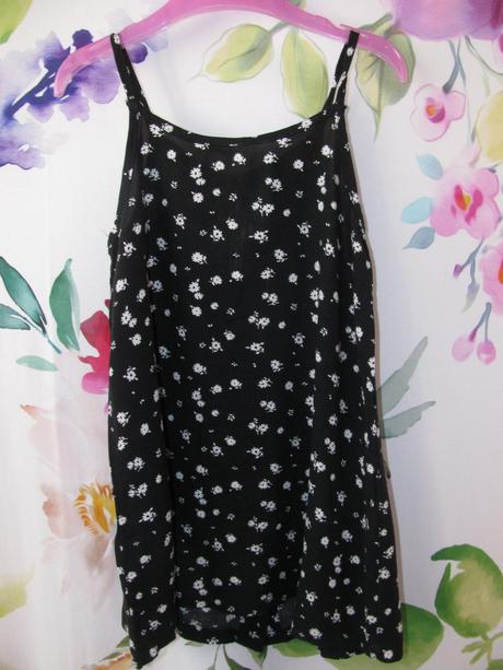 Letní černá blůzka, halenka, f&f,110