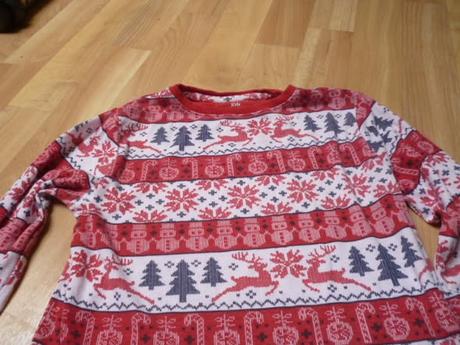 Vánoční triko 7-8 primark, 128