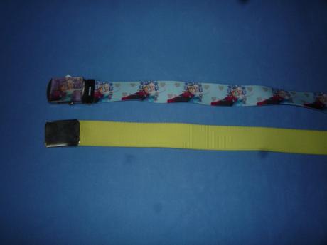 Pásek / opasek frozen + žlutý, disney