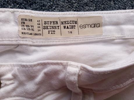 Skinny fit zn."esmara" vel."42/44", esmara