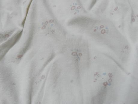 Triko dlouhý rukáv kytičky, 86