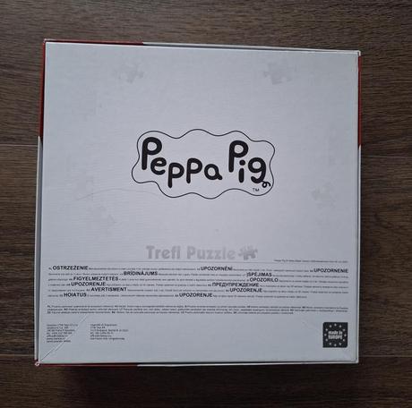 Puzzle pepa pig trefl 4v1, top stav, 