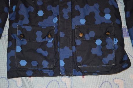 Zimní přechodová bunda bundička, h&m,110