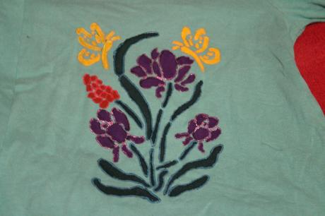 Dívčí halenka květy a motýli, motýlci, kiki&koko,98