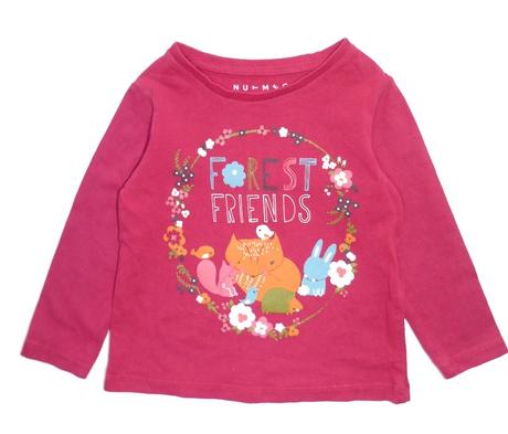 Tričko se zvířátky vel. 86, nutmeg,86