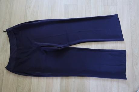 Tmavě fialové kalhoty, bonmarché,42