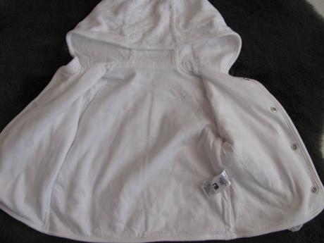 Sametková mikina s kapucí, mothercare,74