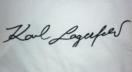 Bílé basic dámské tričko karl lagerfeld, xs