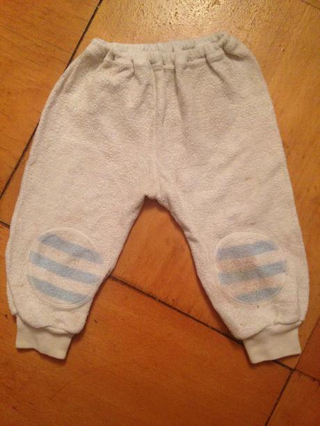 Dětské froté tepláky vel. 74 - 80, 74