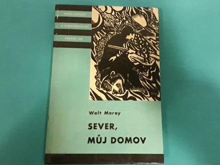 Kniha knížka sever, můj domov walt morey,