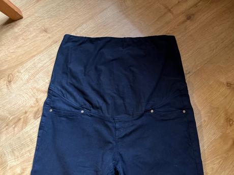 Těhu džínové kalhoty h&m, h&m,l