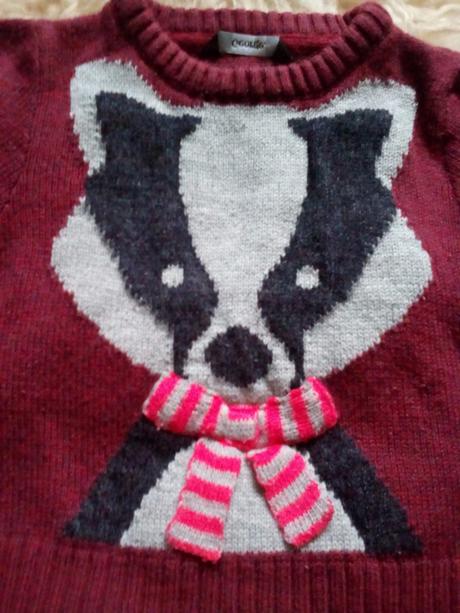 Svetr s mývalem zn.george,vel.80/86, george,80