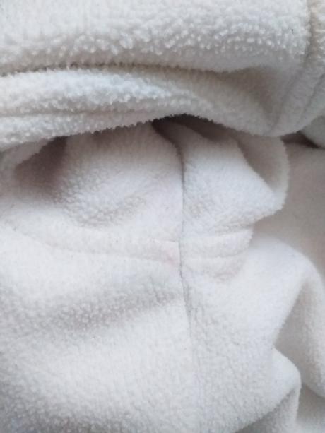 Bílá větrovka/lehká bunda s flískou vel. xl/xxl, xl