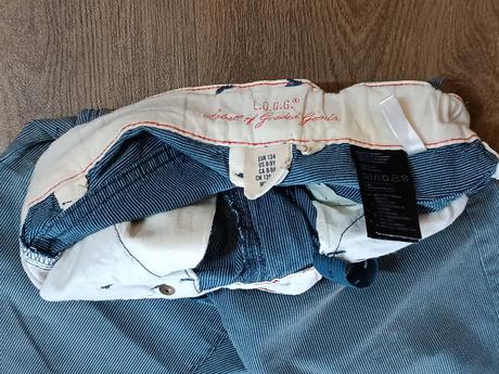 Džínové kraťasy, zn. c&a, vel. 134, c&a,134