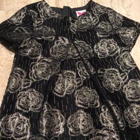 Luxusní zlato-černé šaty s podšívkou, john lewis,128