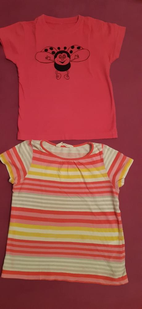 Trička vel. 110 /116, 110