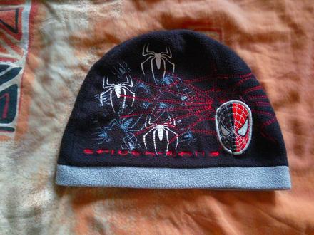 Zimní čepice spiderman, vel. 4-8 let, ladybird,116