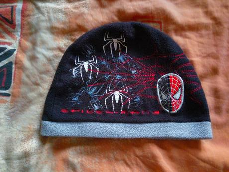 Zimní čepice spiderman, vel. 4-8 let, ladybird,116