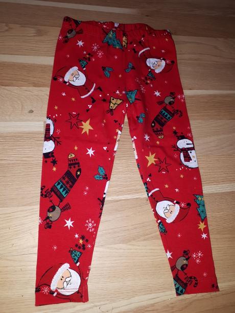 Vánoční legíny tu 98, 98