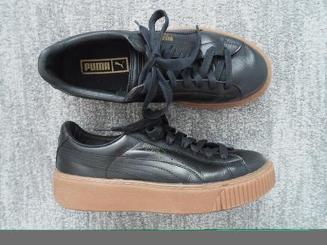 Černé boty tenisky botasky puma, puma,39