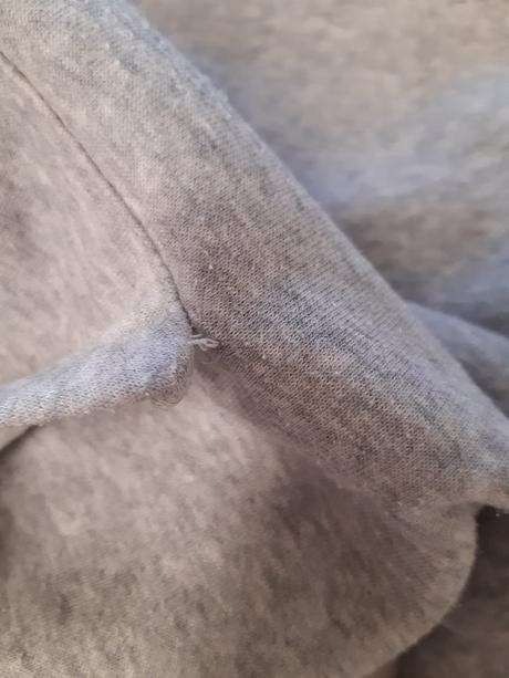 Šedivá mikina s kapucí vel. 10-12 let, h&m,146