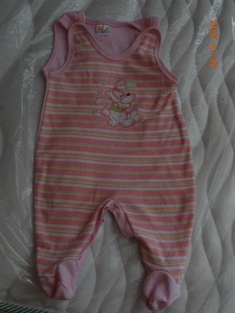 Růžové dupačky s pejskem, k&y,62