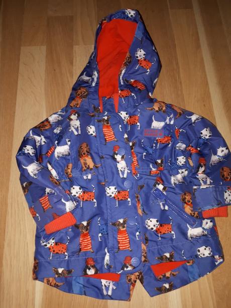 Jarní,  podzimní bunda s pejsky, next,86