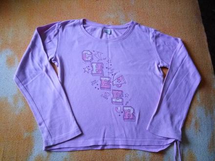 Triko s dlouhým rukávem - světle růžové, cactus clone,146