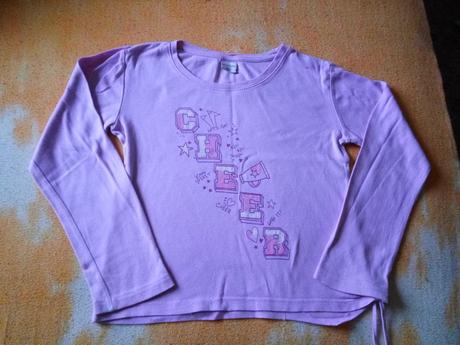 Triko s dlouhým rukávem - světle růžové, cactus clone,146