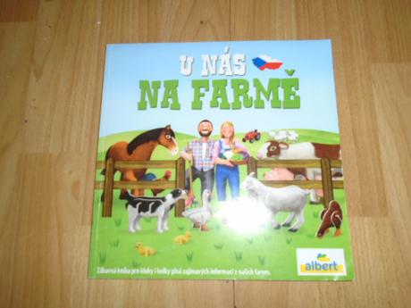 Kniha s úkoly na farmě,