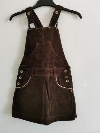 Šaty lacl laclové šaty manšestr vel. 128, zara,128