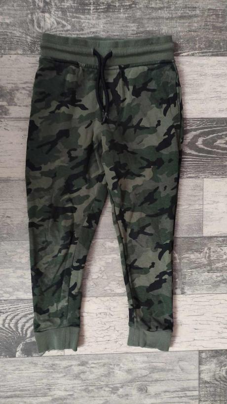 Tepláky teplé pro kluka maskáč, george,110