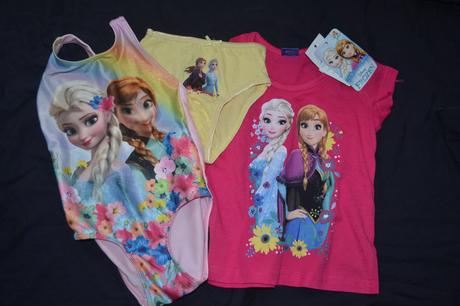 Frozen set v.92,plavky,tričko,kalhotky, disney,92