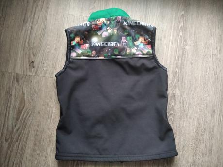 Softshellová vesta minecraft, 122-128, 122