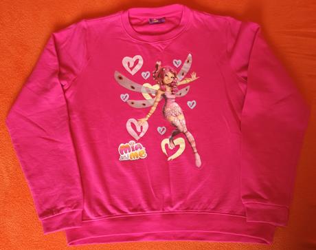 Dívčí mikina růžová mia and me, 146