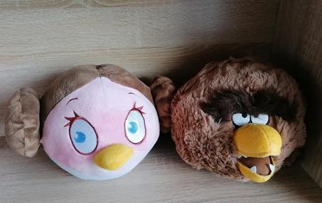 Plyšáci angry birds star wars, 