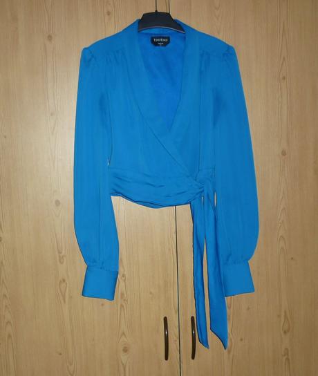 Modrá halenka bebe, bebe,xs