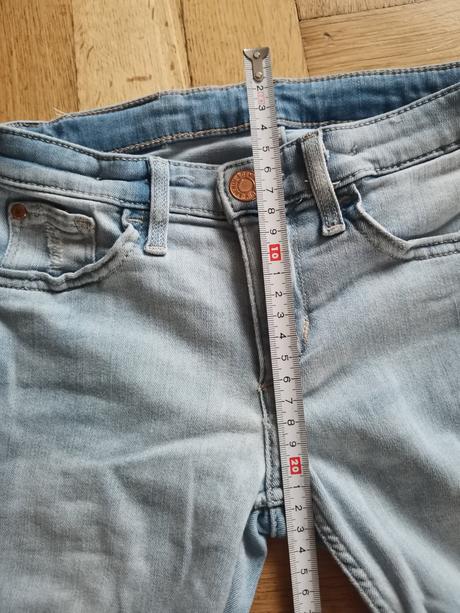 Džíny jeans rifle vel. 128, h&m,128