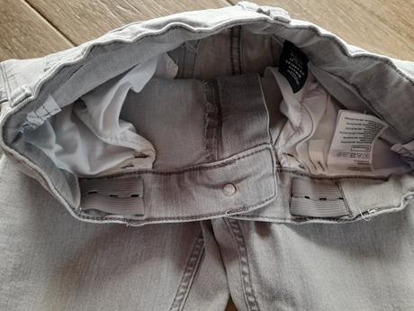 Chlapecké šedé skinny fit rifle zn. hm, vel. 146, h&m,146