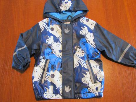 Nepromokavá pogumovaná bunda s dinosaury vel 86-92, lupilu,92