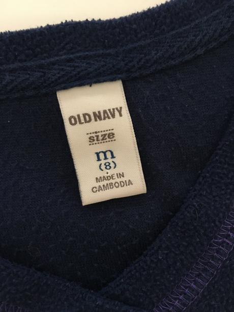 Fleecové tričko unisex old navy (8 let), old navy,128