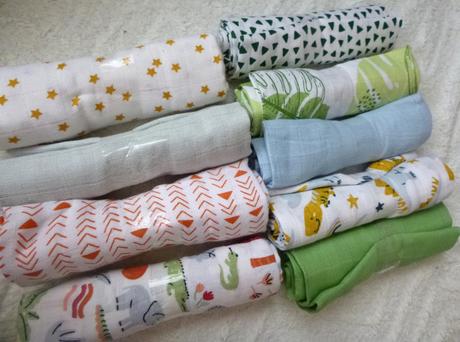 Kvalitní bavlněné pleny - možnost jména miminka,