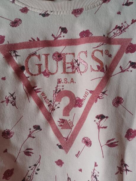 Dívčí kytičková mikina guess, guess,152