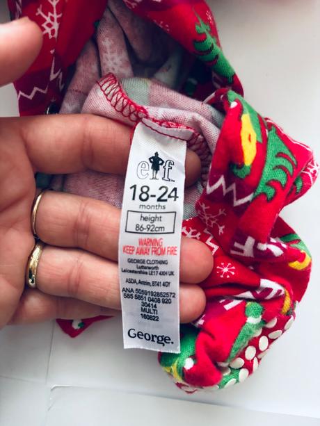 Overalel vánoční elf skřítek - v.18/24 měs., 92